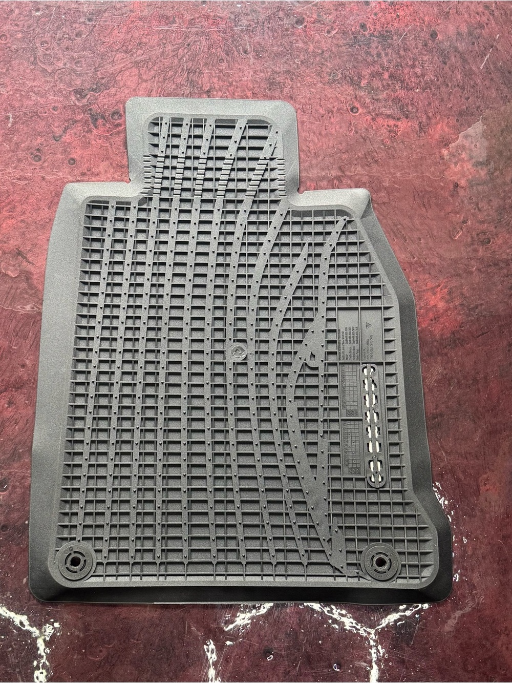 OEM Porsche 🏎️All-Weather Front Floor Mats – Genuine Rubber Liners - Picture 11 of 12